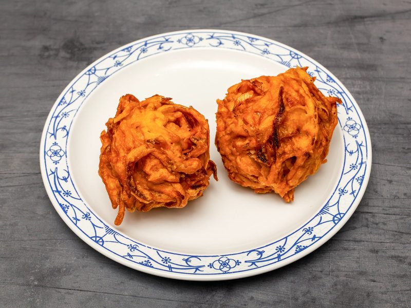 Onion bhaji, original listing photo